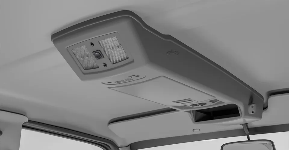 Membrane Switches for Automotive Overhead Console Controls