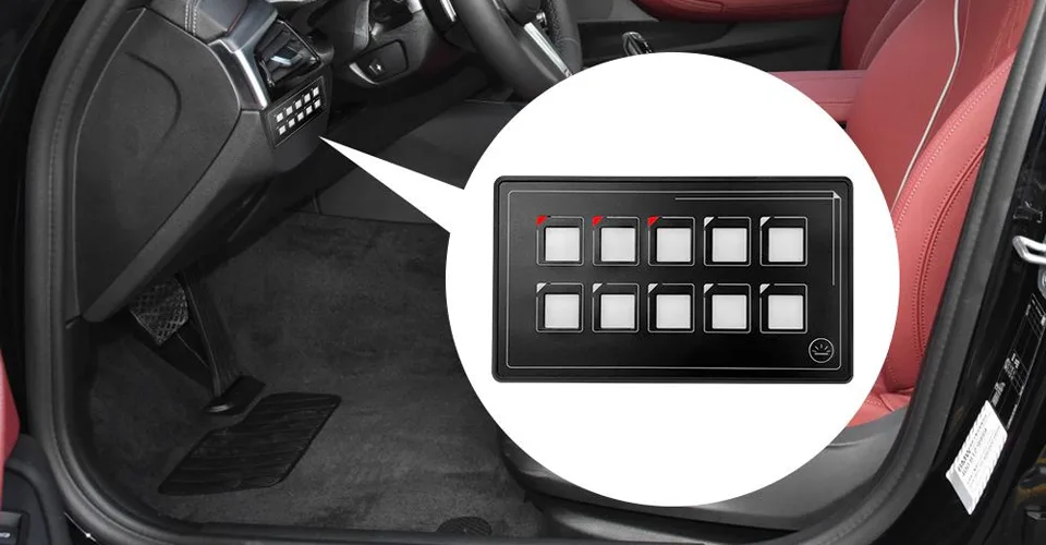 Automotive Membrane Switches in Car