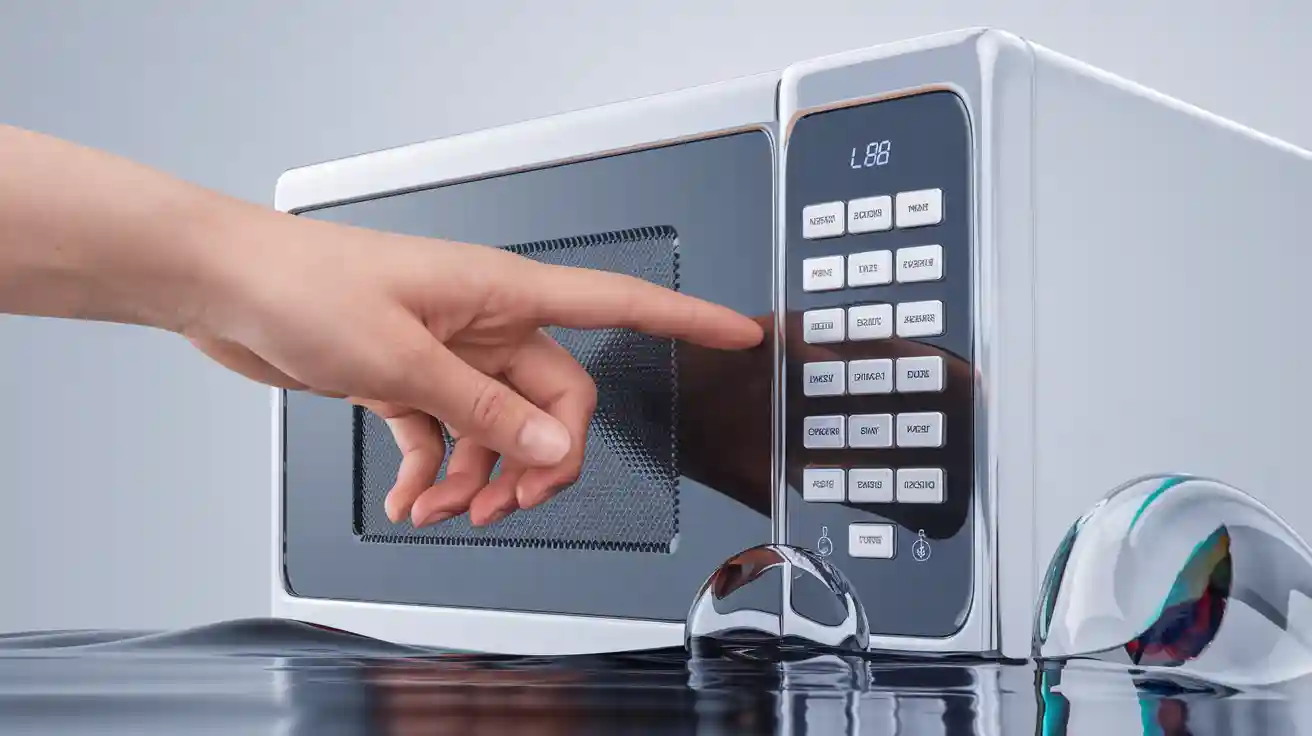 microwave oven control panel