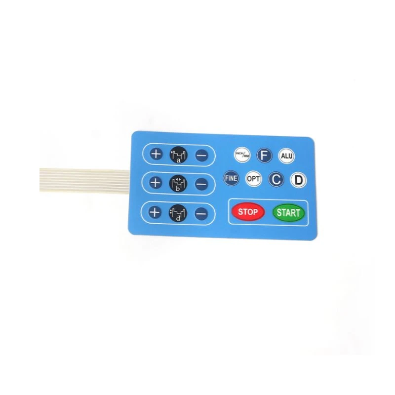 Membrane Switches for Washing Machine Control Panels