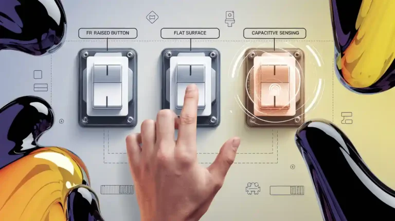 Click Touch Membrane Switch Tactile, Non-Tactile, or Capacitive