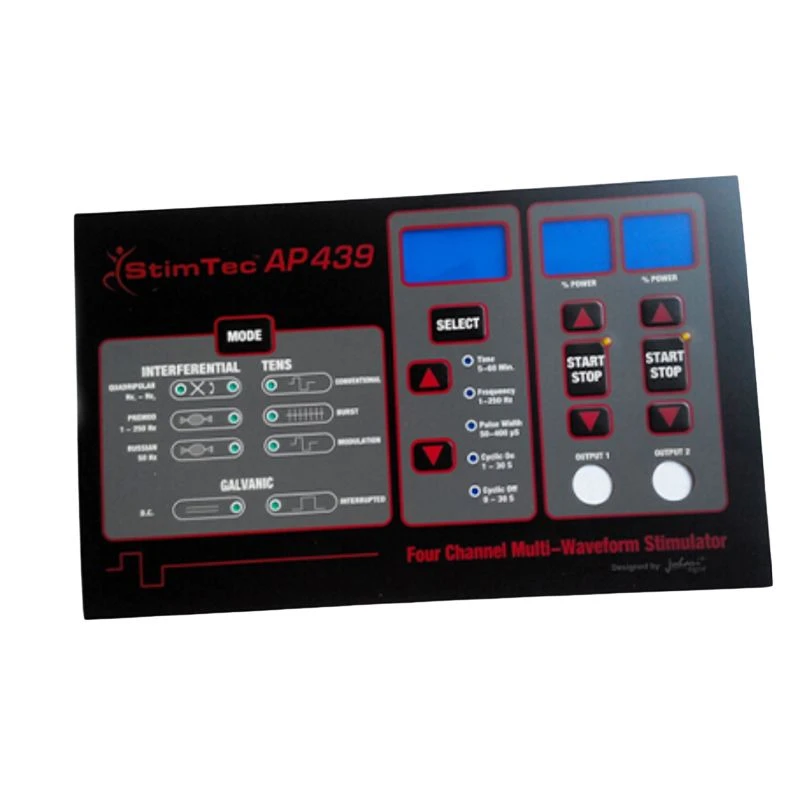 Membrane Switches Control Panels for Medical Instruments