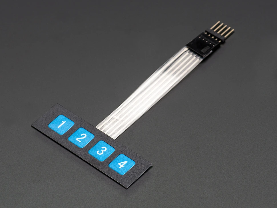Membrane Keypad 1x4