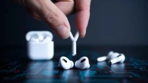 The force sensor on AirPods