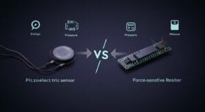 The difference between piezoelectric sensor and FSR