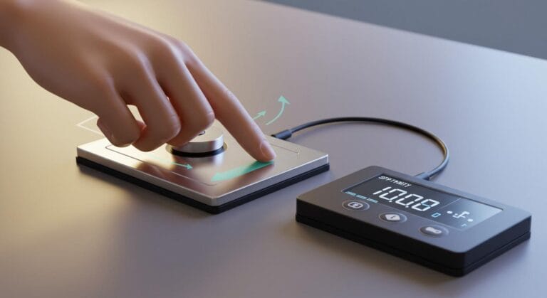 What a force sensor actually measures