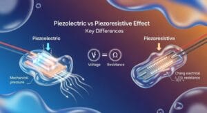 Piezoelectric vs Piezoresistive Effect Key Differences