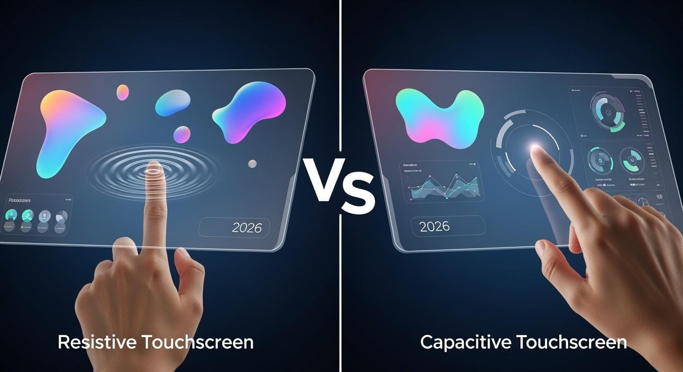 Resistive Touchscreen vs Capacitive Touchscreen Which Wins in 2026